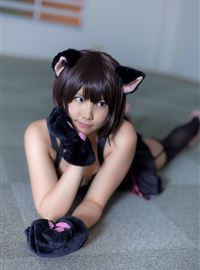 [enako] [enacat black] black silk cat girl(61)